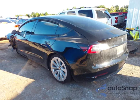 2022 Tesla Model 3 Rear-Wheel Drive from USA, damaged, VIN 5YJ3E1EA7NF189499